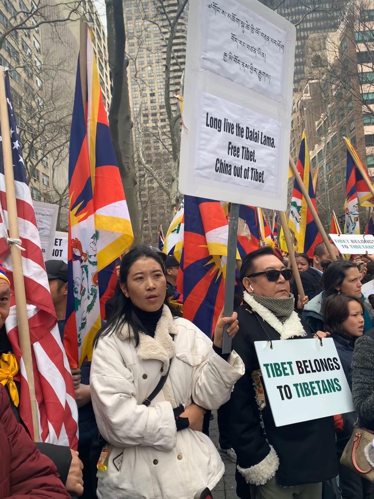 OVER A THOUSAND TIBETANS AND SUPPORTERS IN NYC MARCH FOR FREEDOM IN ...